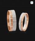 Splendid Couple Platinum Ring (pair) -0794
