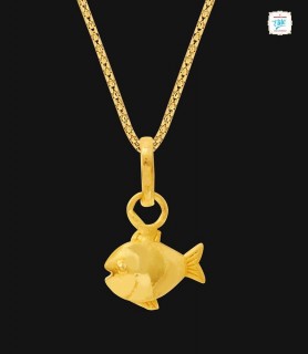 Lucky Gold Fish Pendant - 0981