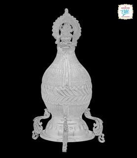 Designer Silver  Shankha Deepam - 4705