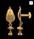 Golden Muse Gold Drop Earrings - 5103