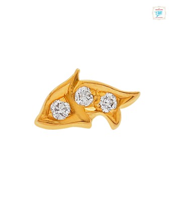 Fishy Diamond Nose Pin - 0425