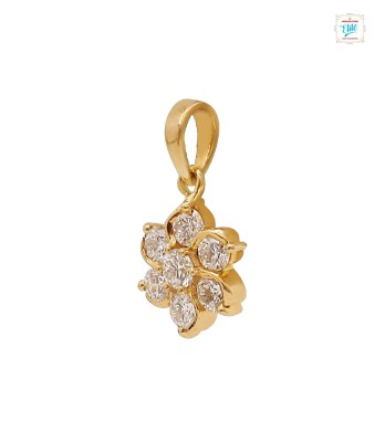 Graceful Lilium Diamond Pendant -0622