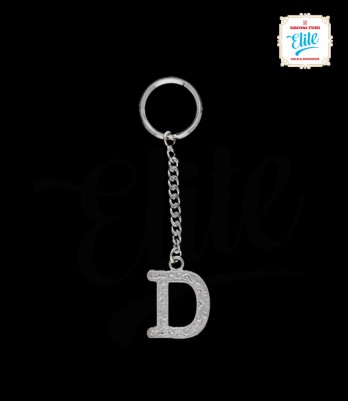 Fancy "D" Initial Key Chain-8455