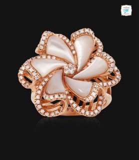 Lovely Plumeria Ring - 0637