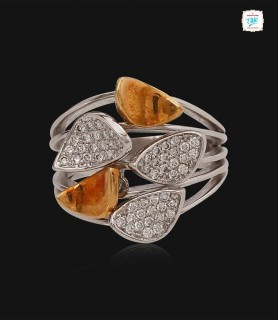 Glory Petal Diamond Ring- 0638