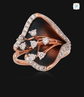 Glint Rosebud Diamond Ring...
