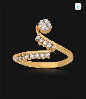 Glister Curls Diamond Ring...