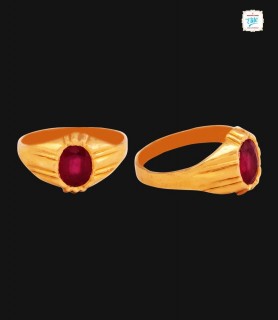 Classic Ruby Stone Gold...