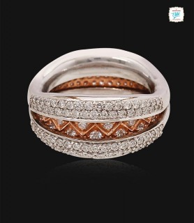 Gloria Ovate Diamond Ring -...