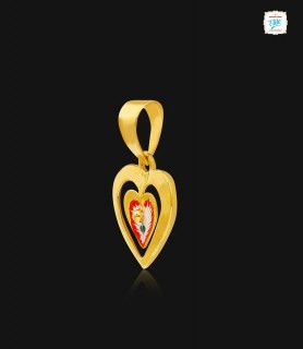 Heart throb Gold pendant -...