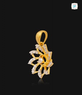 Pretty Anemone Gold Pendant...