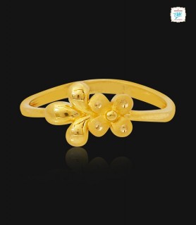 May Flower Gold Ring -1259