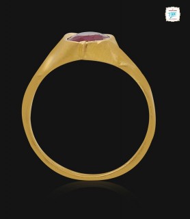 Raj Ratna Ruby gold ring -1599