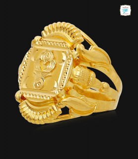 Dainty Design gold ring -1613