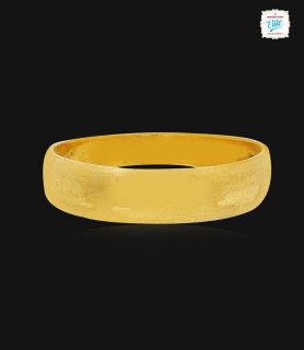 Pretty Plain gold ring -1643