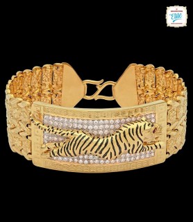 Tigers Pride Gold Bracelet...