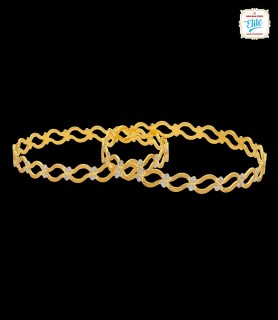 Simple Suave Gold Bangles -...