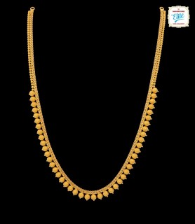 Alluring Orbs Gold Necklace...