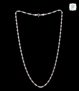 Twisted Silver Chain - 5965